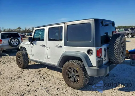 2016 Jeep Wrangler Unlimited Sport z USA, uszkodzony, nr VIN 1C4BJWDG3GL288489